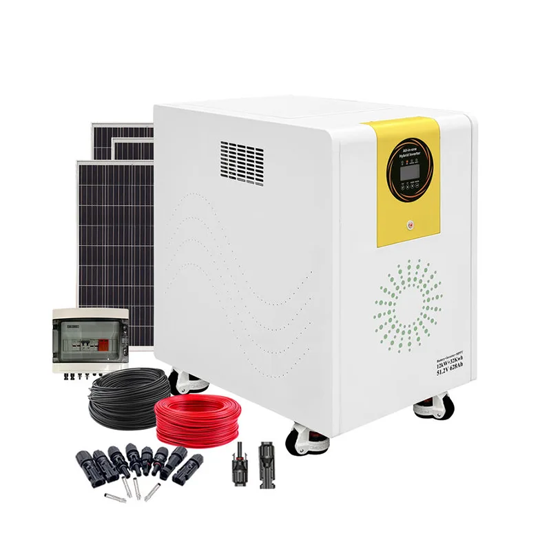 Saretik kanpo MPPT Etxetresna 12kw Inbertsore 32kwh Bateria